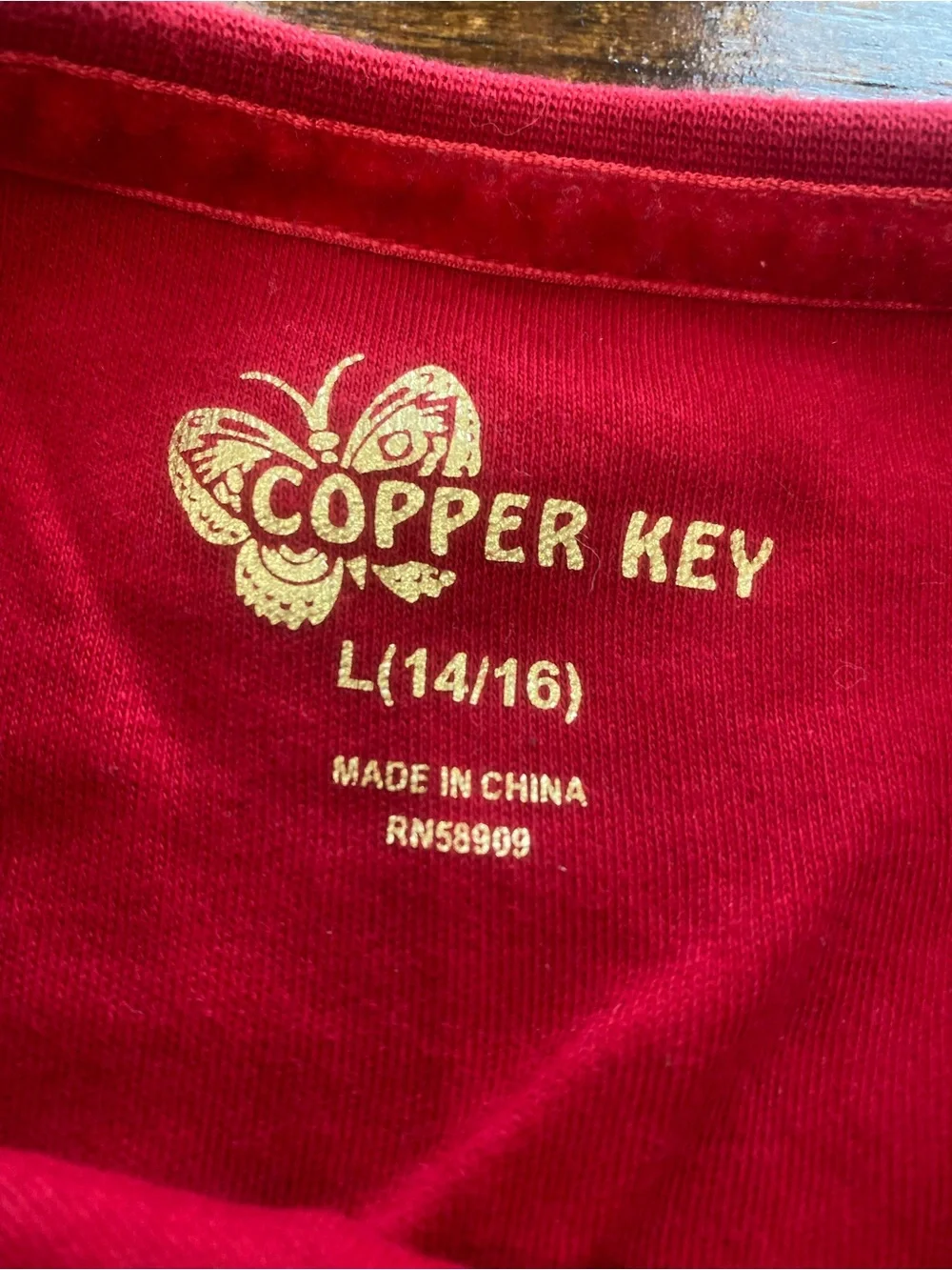 Copper Key Girls Christmas Pajama Set Red Green Size 10/12 & 14/16